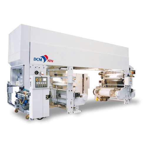 Máquina de revestimento/laminação sem solvente - LAMINASTAR COMBI COMPACT - DCM ATN - de adesivo / de verniz / para papel