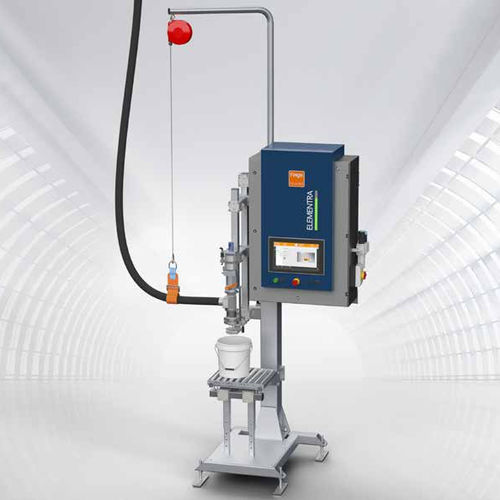 Envasadora de baldes - ELEMENTRA&reg; 24 - Feige Filling - semiautomática / para líquidos / por peso