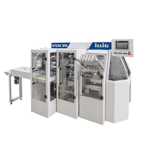 Máquina embaladora blíster - HSU 35b - ILLIG Maschinenbau GmbH & Co. KG - automática / compacta / para caixas de papelão