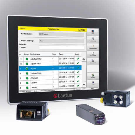 Sistema de controle para máquina de impressão - ARGUS wt - Laetus - de monitoramento / de qualidade / digital