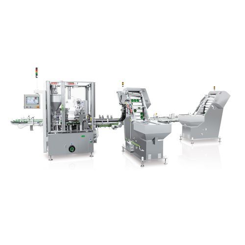 Envasadora/tampadora rotativa - MV545 - Marchesini Group - para líquidos / para produtos cosméticos / de creme