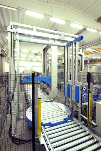 Máquina de arquear automática - Mectra - de paletes / horizontal