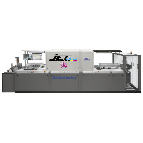 Máquina de impressão por jato de tinta DOD - JETcard 3D - MGI Digital Graphic Technology - para papel / para plásticos / de 4 cores