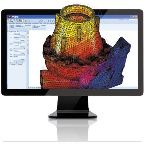 Software de simulação não linear - MARC&reg; - MSC SOFTWARE - HEXAGON MANUFACTURING INTELLIGENCE - de análise / de análise de performance / de simulação de processos