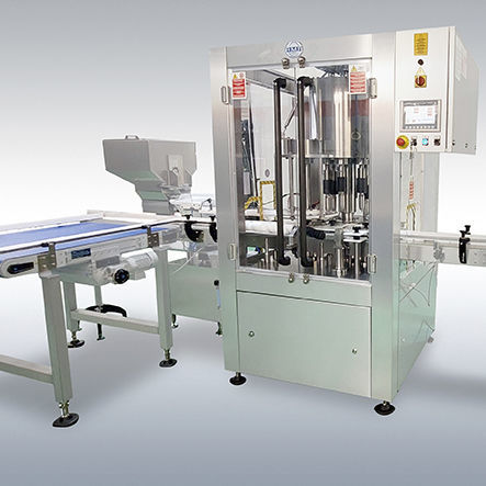 Tampadora 6 cabeçotes - MC6 - PMR System Group - monobloco / automática / para garrafas