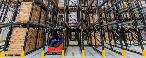 Sistema de armazenamento para armazém - POLYPAL Storage Systems - multiarmazenamento / por acumulação / FIFO