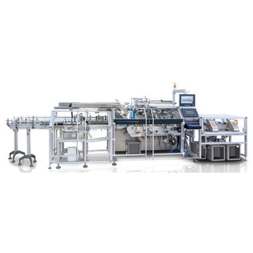 Encartuchadeira horizontal - P 91 series - Romaco Group - para a indústria farmacêutica / intermitente / com servoacionamento