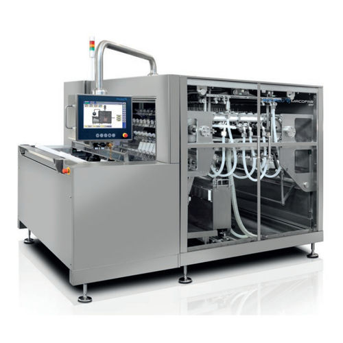 Máquina de limpeza ultrassônica - WM   - Romaco Group - automática / para frasco