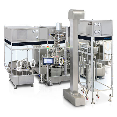 Envasadora automática - MICRO series - Romaco Group - de ampolas / para produto pulverulento / para a indústria farmacêutica