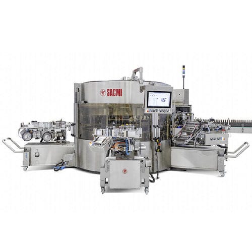 Rotuladora automática - FLEXIOPERA BEER - Sacmi Labelling - para garrafas / para a indústria de engarrafamento / de etiquetas / rótulos adesivos
