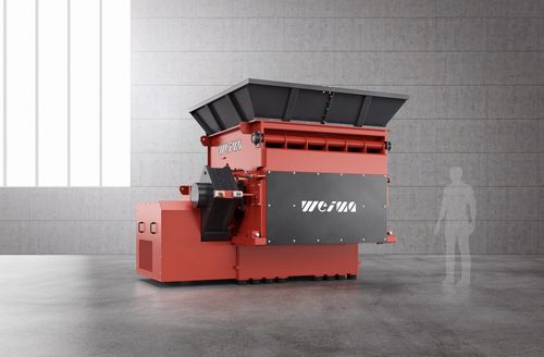 Triturador primário - S5.20 lift-up - WEIMA Maschinenbau GmbH - de 1 eixo / com disco rígido / para papelão