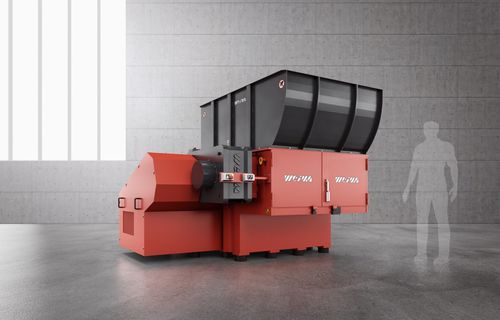 Triturador primário - WLK 1500 - WEIMA Maschinenbau GmbH - de 1 eixo / para suportes de dados / de cavacos