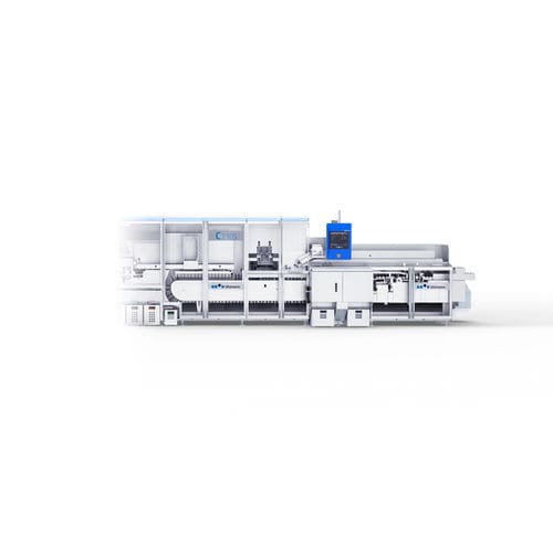 Encartuchadeira com abertura superior - C series - Uhlmann Pac-Systeme GmbH & Co. KG - para o setor médico / automática / para blísteres