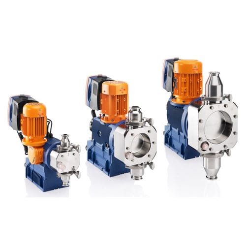 Bomba para aplicações higiênicas - Sigma Hygienic - ProMinent Group - de diafragma / para produtos alimentares / com motor elétrico
