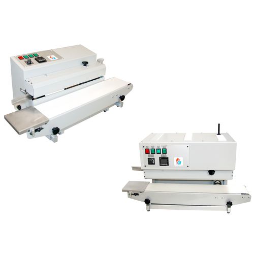 Seladora térmica com transportador contínuo - SCV, SCH - Tecnimodern Automation - contínua / semiautomática / para sachês