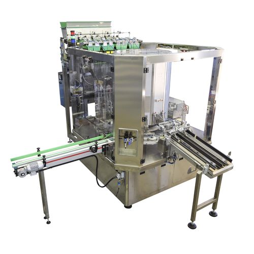 Seladora térmica contínua - TF 15 - SEVEN FLUSS S.r.l. - automática / para a indústria alimentícia