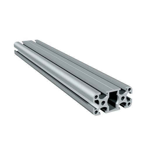 Perfil em alumínio - Universal profiles PU 25 / PU 50 - isel Germany - ranhurado / plano / retangular