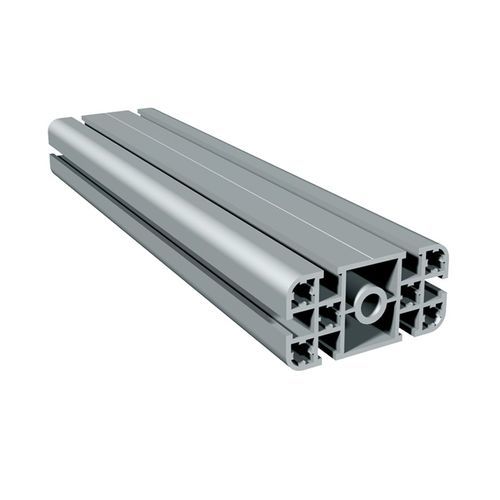 Perfil em alumínio - Lightweight frame profiles PL 40 / PL 80 - isel Germany - ranhurado / plano / retangular