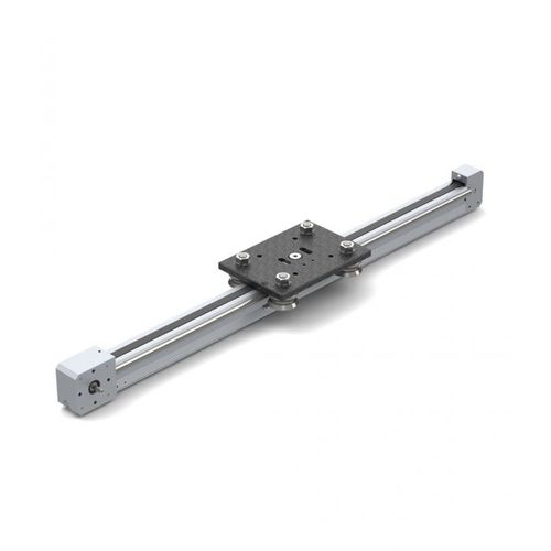 Unidade linear de perfil - LEZ 1 - isel Germany - acionada por correia / com motor linear / em alumínio