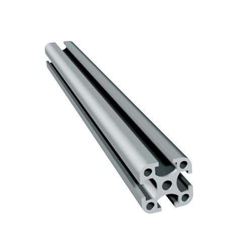 Perfil em alumínio - Universal profiles PU 25 / PU 50 - isel Germany - ranhurado / de molduras / leve