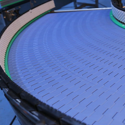 Correia transportadora curva - HS-2000A - Huanan Xinhai (Shenzhen) Technology Co.,Ltd. - modular / em PP / industrial