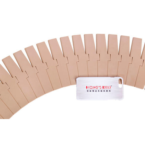 Corrente transportadora de plástico - HS-880TAB-K750 - Huanan Xinhai (Shenzhen) Technology Co.,Ltd. - de ripas / de rolos / com dobradiças
