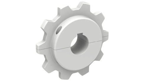 Roda dentada de dentes retos - HS-1700/1700T/1701/1701T/1702 series - Huanan Xinhai (Shenzhen) Technology Co.,Ltd. - com cubo / para corrente transportadora