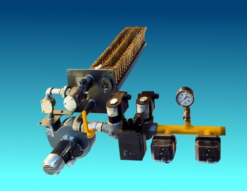 Queimador com tubo radiante - max. 35.29 m3/h | BBA series - Bruciatori Industriali Santin S.n.c. - a gás natural / de queima indireta