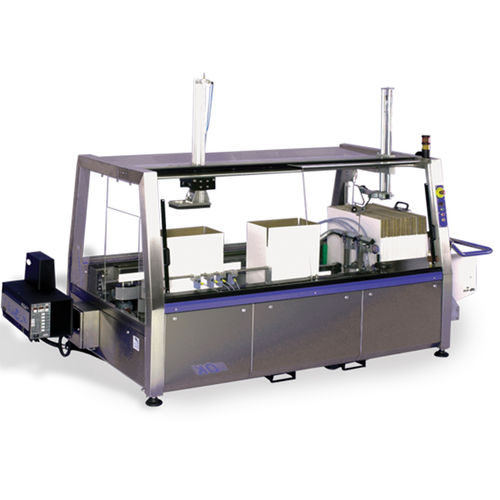 Formadora de caixas automática - Superformer HM - OK International - cola quente hot-melt / de alta produção / para a indústria alimentícia