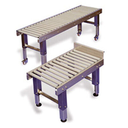 Transportador de rolos - G100 Series - OK International - horizontal / de transporte / para produtos a granel