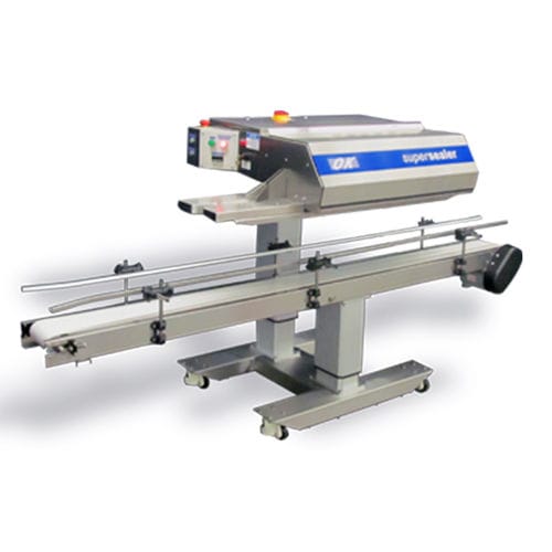 Seladora rotativa - Supersealer SB30 - OK International - semiautomática / para sacos / para serviços pesados