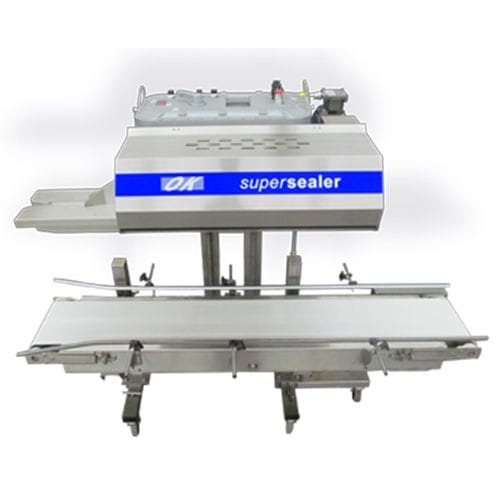 Seladora rotativa - Supersealer SB30 - OK International - semiautomática / para sacos / contínua