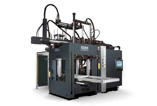 Máquina injetora horizontal - D 968 series - DESMA Elastomertechnik - hidráulica / para CSL / para HTV