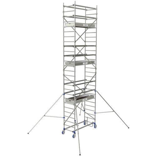Torre de andaime móvel - CROSS 180 - TUBESCA - para fachada / modular