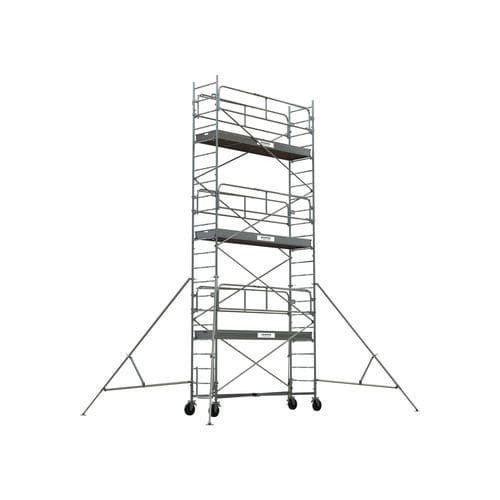 Torre de andaime móvel - GENERIS 950 - TUBESCA - para fachada / modular / em aço galvanizado