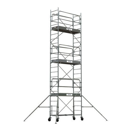 Torre de andaime móvel - GENERIS 750 - TUBESCA - para fachada / modular / em aço galvanizado