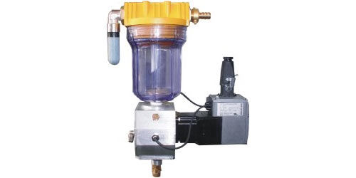 Sistema de alimentação de abrasivo para máquina de corte por jato de água - PTV spol. sr.o.