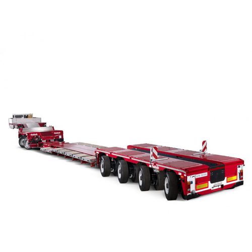 Semirreboque Gooseneck - Interdolly  - NOOTEBOOM - ultrarrebaixado / para equipamento industrial / com 3 eixos