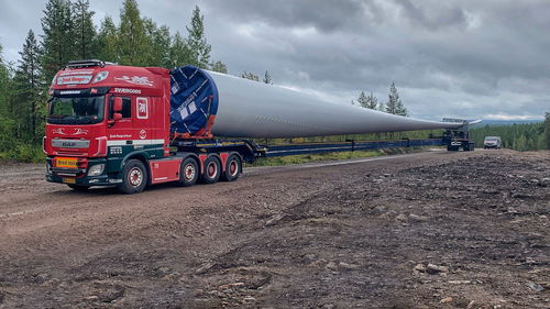 Semirreboque prancha - SUPER WING CARRIER - NOOTEBOOM - Gooseneck / para turbina eólica / para cargas longas