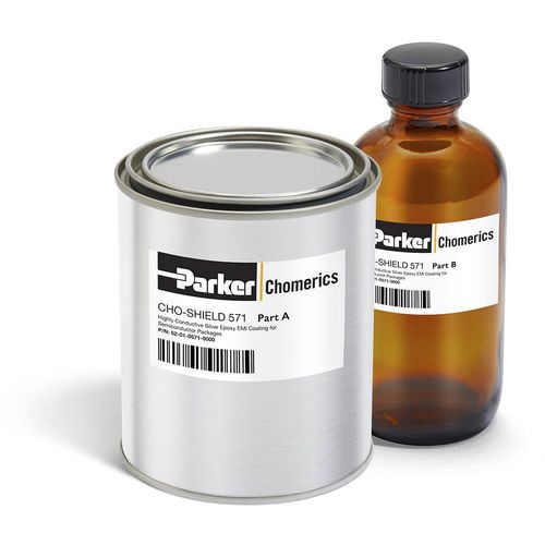 Tinta condutora - CHO-SHIELD® 571 - Parker Chomerics Division - blindagem EMI / bicomponente / epóxi