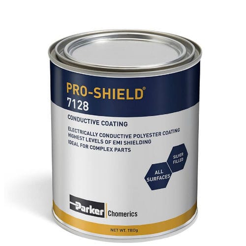 Tinta condutora - PRO-SHIELD 7128  - Parker Chomerics Division - anticorrosão / blindagem EMI / monocomponente