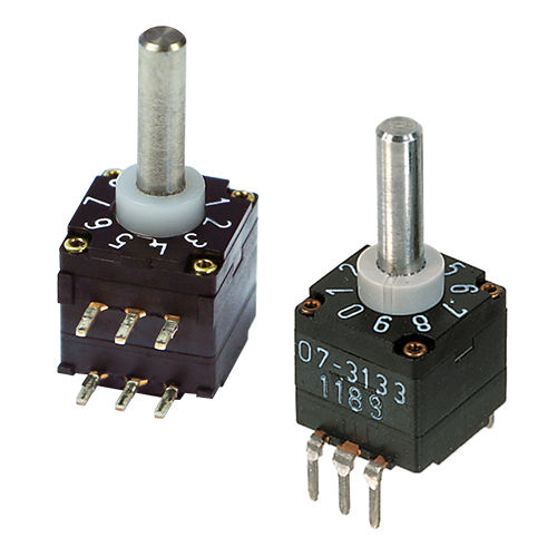 Interruptor de codificação - 07 series - Elma Electronic AG - rotativo / unipolar / robusto