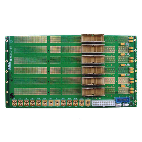 Backplane CompactPCI - 102CPCI606-40X0R - Elma Electronic AG - PICMG / ATX / 06-10 instalações