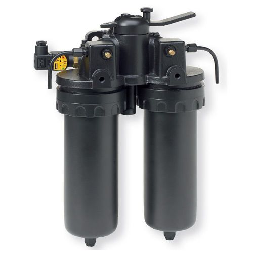 Filtro hidráulico - DF2145 series - Parker Hydraulic and Industrial Filtration Divisio - para óleo / de combustível / de cesto duplo