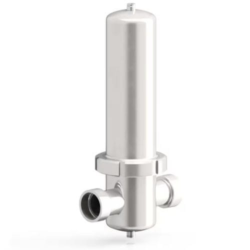 Carcaça de filtro de cartucho - VBA series - Parker bioscience and water filtration division - para ar / em aço inoxidável / para a indústria de alimentos e bebidas