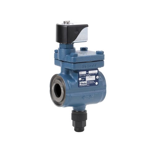 Válvula solenoide de ação indireta - SV series  - Parker Refrigerating Specialties Division - de 2 vias / normalmente fechada / para óleo