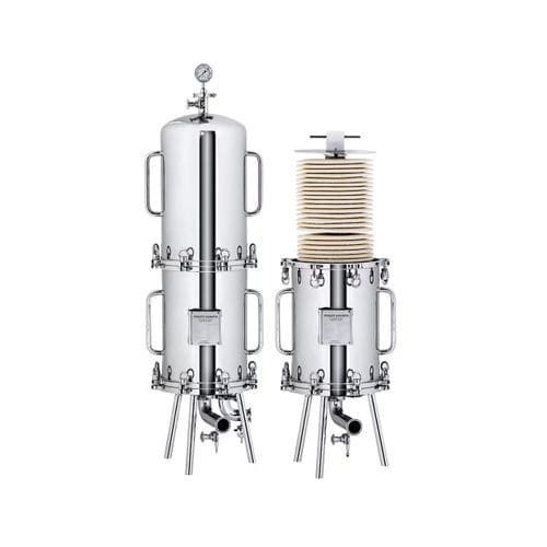Carcaça de filtro de cartucho - PSD series - Parker Refrigerating Specialties Division - para bebidas / para produtos químicos / em aço