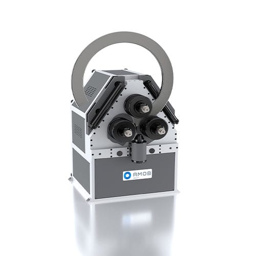 Curvadora hidráulica - MAH AC   - AMOB - TUBE AND PROFILE BENDING MACHINES - de tubos / de perfis / com 3 rolos motorizados