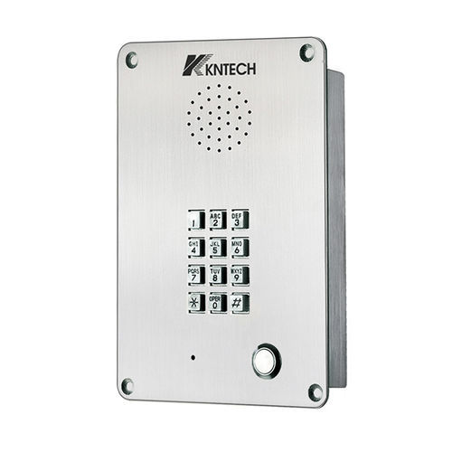 Telefone em aço inoxidável - KNZD-06 - HONGKONG KOON TECHNOLOGY LTD - analógico / VoIP / PoE