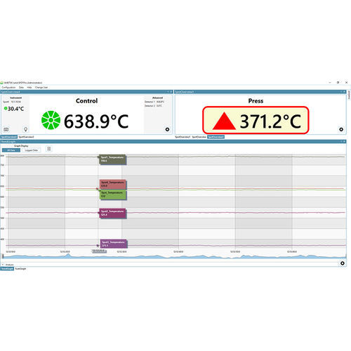 Software configuração - SPOTPro - Ametek Land - registrador de dados / para pirômetro / Windows